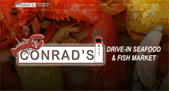 Desktop Screenshot of conradsseafood.com